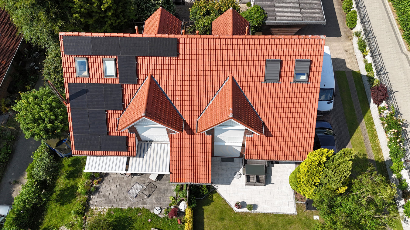 PV-Anlage auf einer Doppelhaushälfte - installiert von Autaris Energy