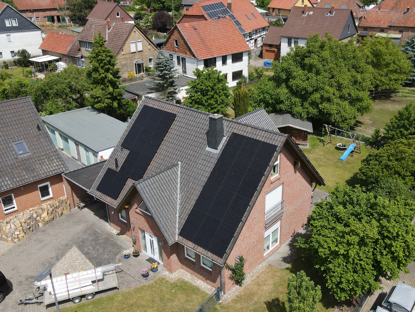 PV-Anlage auf einem Einfamilienhaus in Peine - installiert von Autaris Energy