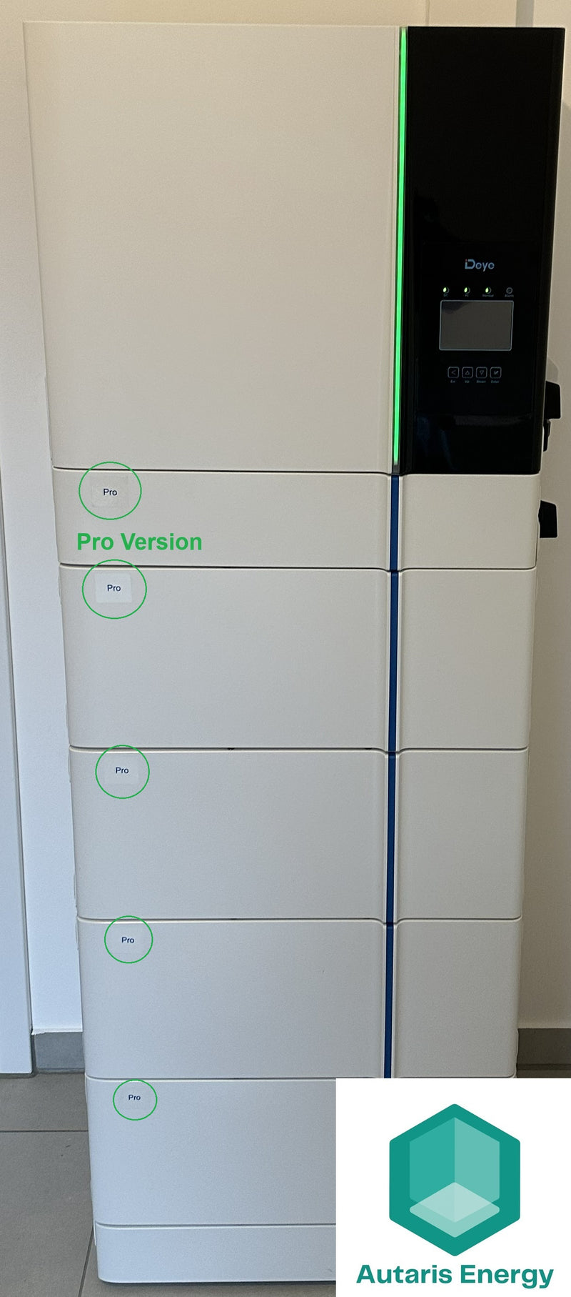 DEYE GB-SL-PRO bis -20°C Ladefähig | 15kW GB-S15K-EU Hybrid-Wechselrichter und GB-L-Pro-Pack 4.0 (keine GB-LM4.0) Hochspannungsbatterie 8.18 - 24.54kWh All-in-One