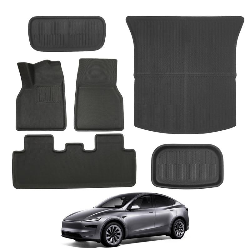 Fußmatten Komplettset für Tesla Model Y Juniper 2025