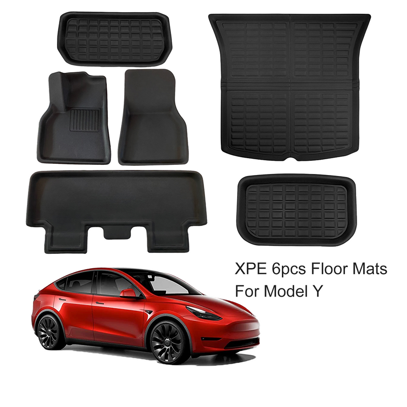 Fußmatten-Komplettset XPE für Tesla Model Y 2019-2024